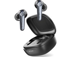 Earfun Air Pro 3 Black – Draadloze In-Ear Oordopjes met ANC, Bluetooth 5.3, aptX Adaptive, 45 u Batterij & Microfoon