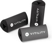Drie donkergrijze penverdikkers met 'VITILITY' logo.