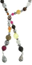 Behave - Lange ketting met gekleurde kralen - Boho chic en kleurrijk