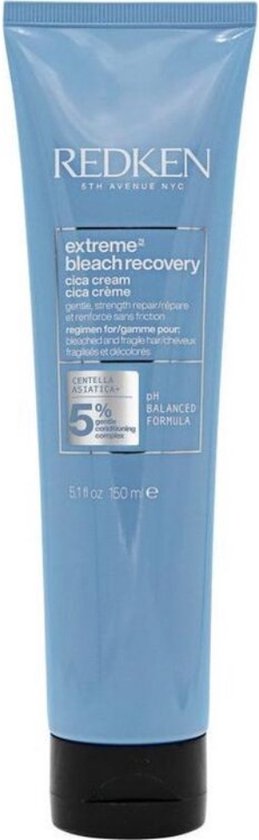 Redken Extreme Bleach Recovery Cica Leave-In Creme voor Gebleekt Beschadigd Haar - Haarmasker - 150 ml