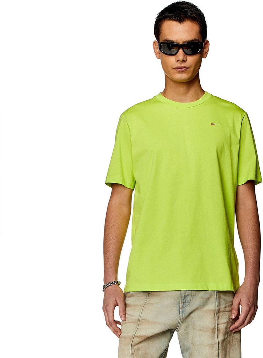 Diesel Just Micro T-shirt Met Korte Mouwen Man Acid Lime