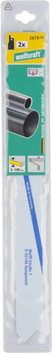 wolfcraft - Reciprozaagblad - Sabelzaagblad BIM - 2679000