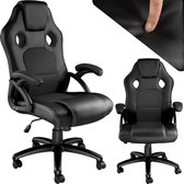 tectake® - bureaustoel gamingchair - luxe burostoel kantoorstoel - racingstoel burostoel gamestoel Tyson - zwart