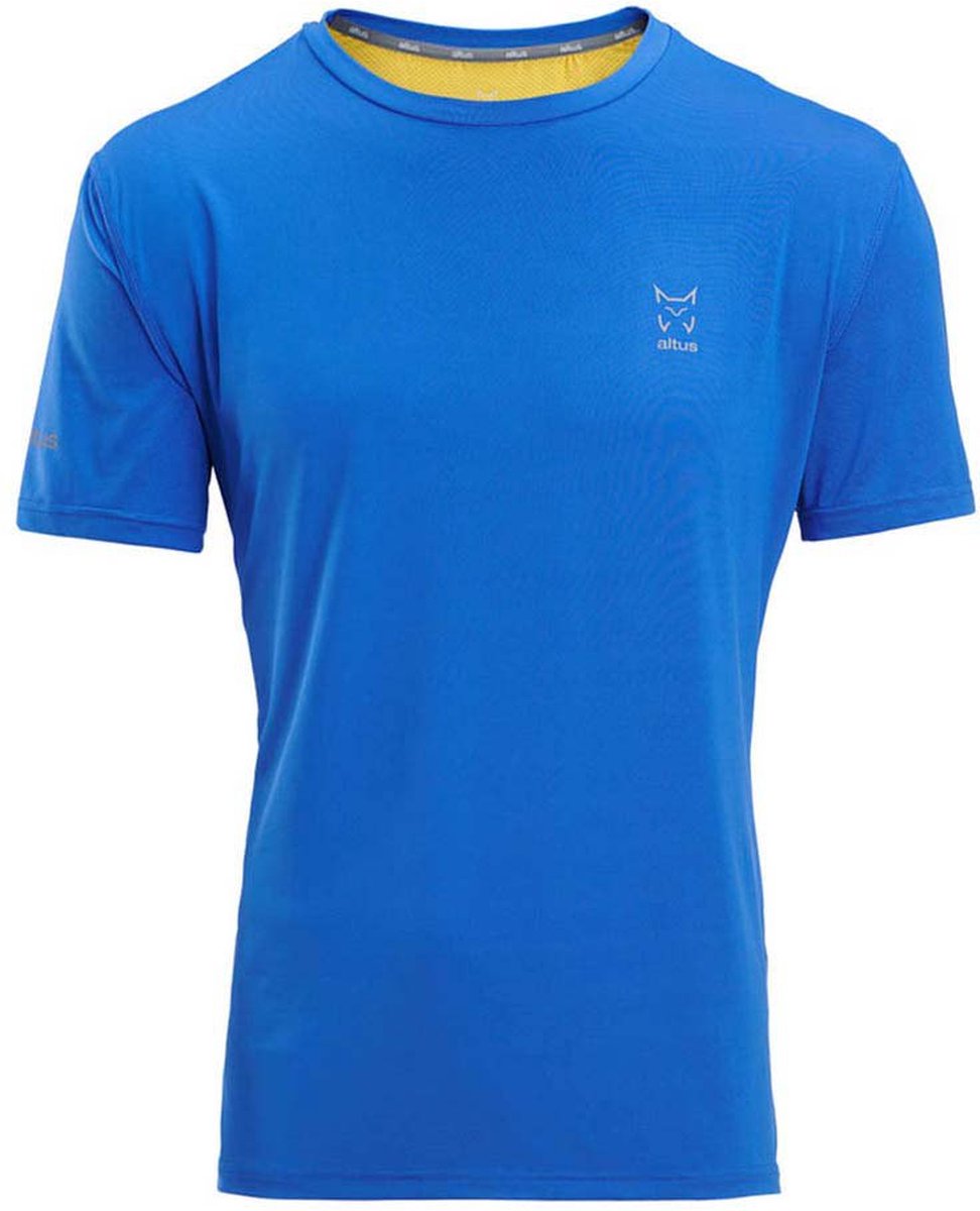 Altus Loch T-shirt Met Korte Mouwen Blauw L Man