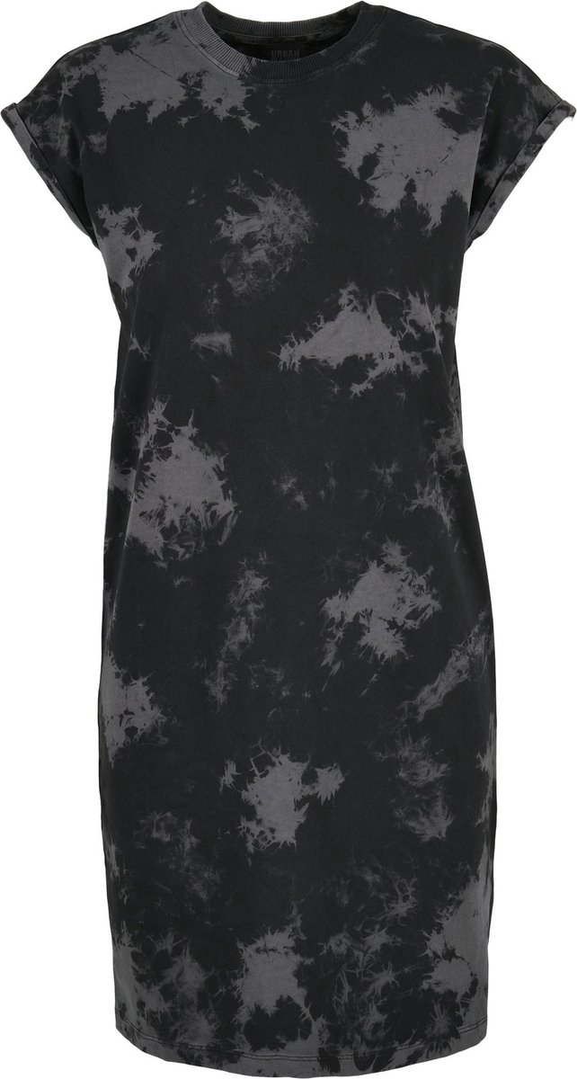 Urban Classics Bleach Dames Mini-jurk – S Zwart