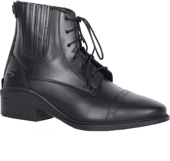 Mondoni Ipswich II Jodhpur - Bottes d'équitation - Taille : 37 - Zwart - Cuir