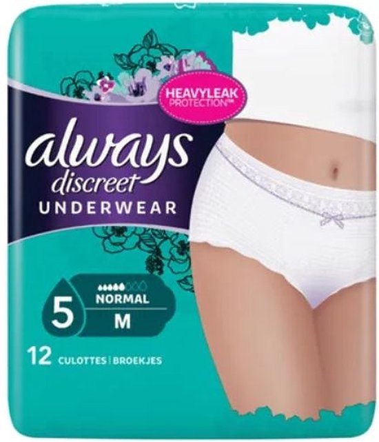 Always Discreet Pants Normal M Broekjes 2x12 Stuks