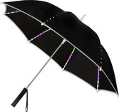 Falcone - Parapluie LED - Automatique - Coupe-vent - 104 cm - Zwart
