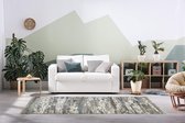 eCarpet Capri Collection 100% coton recyclé tapis durable salon cuisine hall confortable scandi fait main ABSTRAIT 9013-120 cm x 180 cm