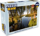 Puzzel Nederlands landschap in de lente - Legpuzzel - Puzzel 1000 stukjes volwassenen