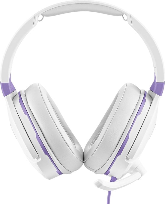 Casque de Gaming Recon Spark - PS4, Xbox One, Nintendo et PC, blanc - violet