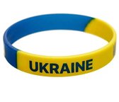 Akyol - Armband - Free Oekraïne armband - Ukraine - Rubberen armband - Oekraïense vlag - No war - blauwe armband