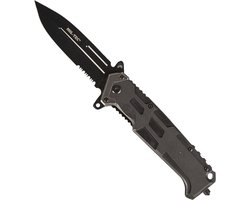 Mil-Tec- Assault knife - black -met snelle one hand flipper opening