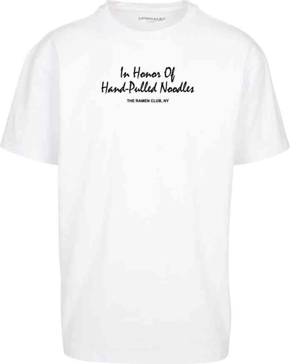 Mister Tee Ramen Club Heavy Oversize Heren T-shirt 5XL Wit