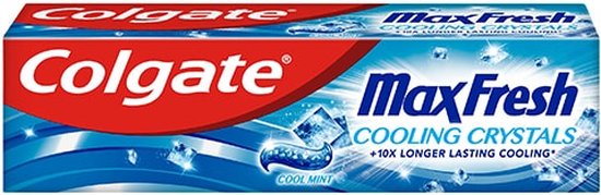 Colgate Tandpasta - Max Fresh - Cooling Crystals - Twin - 2 x 75ml