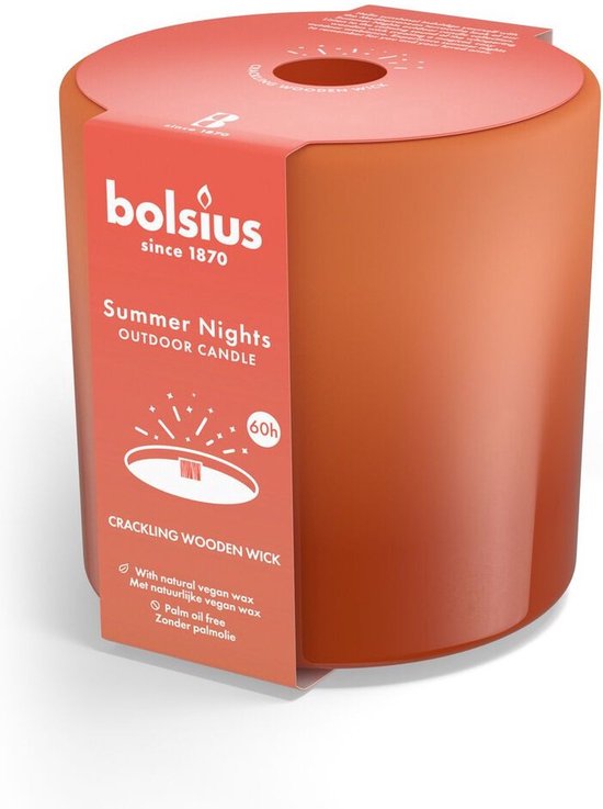 Bolsius Buitenkaars Summer Nights - 12 cm / ø 13 cm
