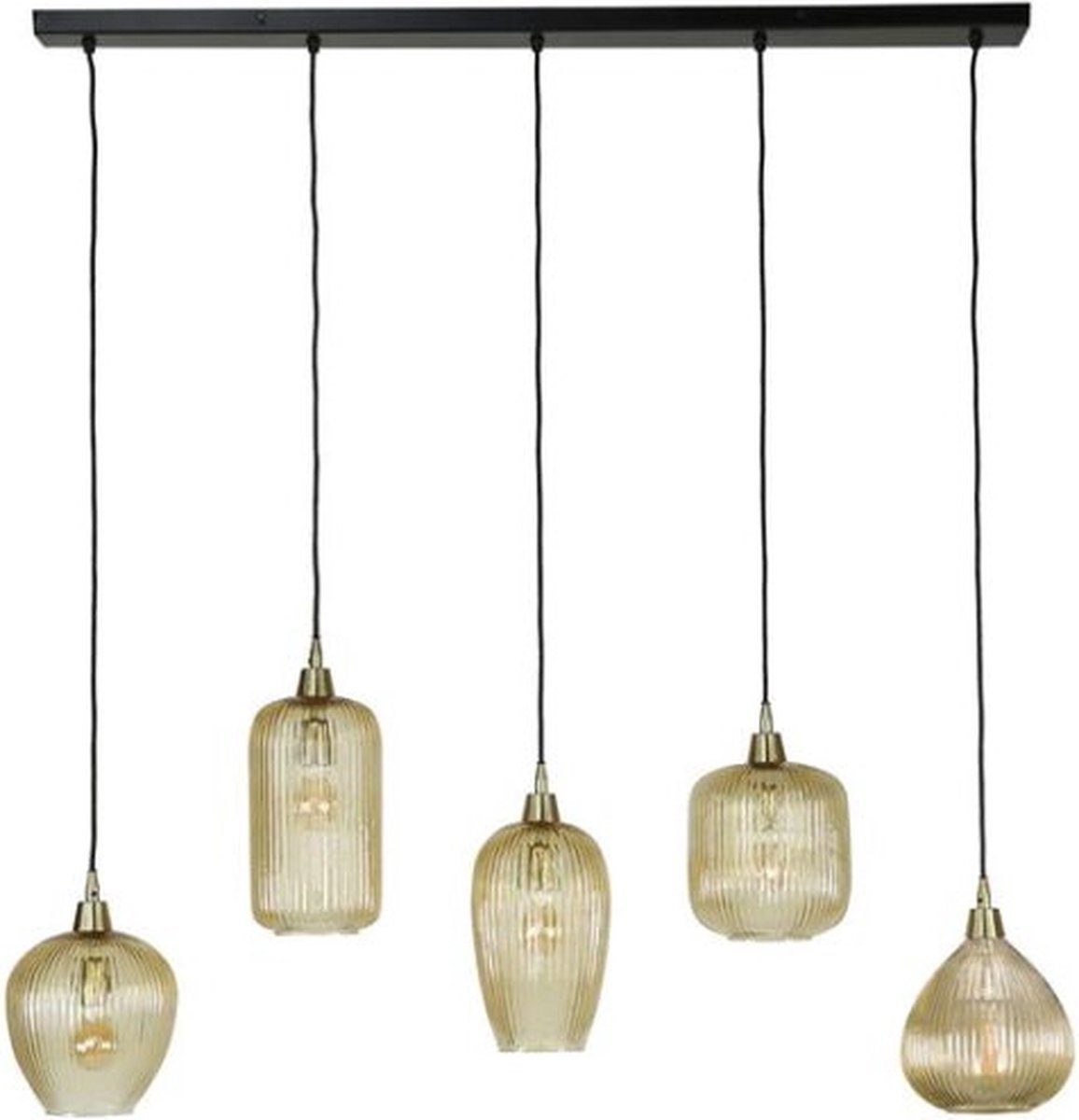 Hanglamp Stripe | 6 Lampen