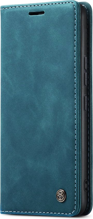 Casemania Hoesje Geschikt voor Google Pixel 6A Emerald Green - Portemonnee Book Case