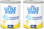 Nestlé Little Steps 1 - Flesvoeding Zuigelingenmelk Standaard 0-6 maanden - 2x800g
