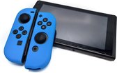 Gadgetpoint | Siliconen Game Controller(s) Hoesjes | Performance Antislip Skin Beschermhoes | Softcover Grip Case | Accessoires geschikt voor Nintendo Switch Joy-Con Controller(s) | Lichtblauw | Vaderdag Cadeau