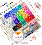 BOTC Kralen Set - 20 kleuren - 3300-Delig - Sprankelende Sieraden Maken Pakket - Kettingen & Armbanden - Maak je eigen sieraden - Sieraden meisjes