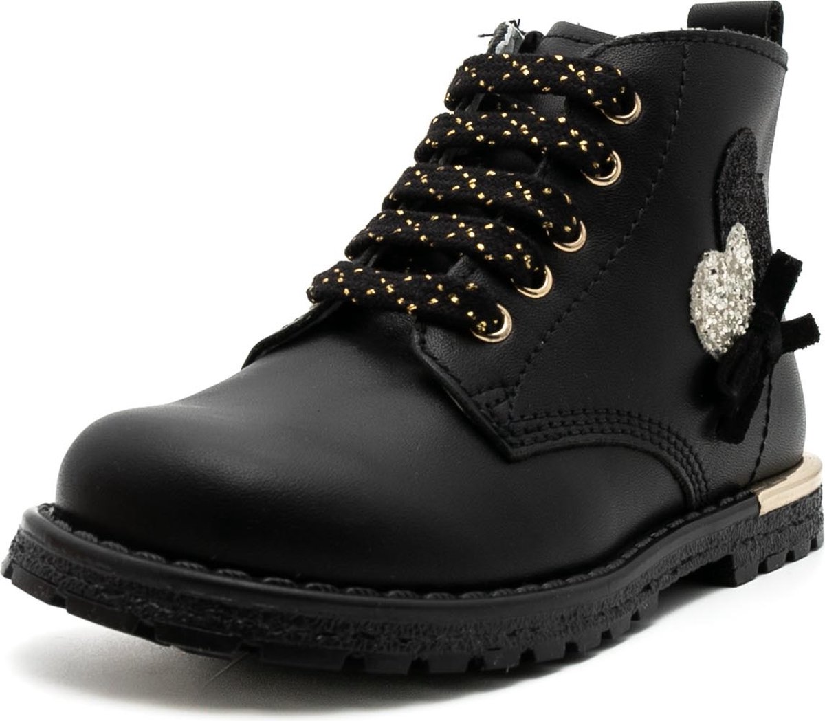 Sneakers Nerogiardini Cairo Zwart T.Glitter Gr.910/625 Fi.Zwart - Fashion Wear - Kinderen