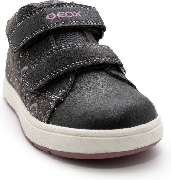 Geox B Biglia Grijze Sneakers - Streetwear - Kind