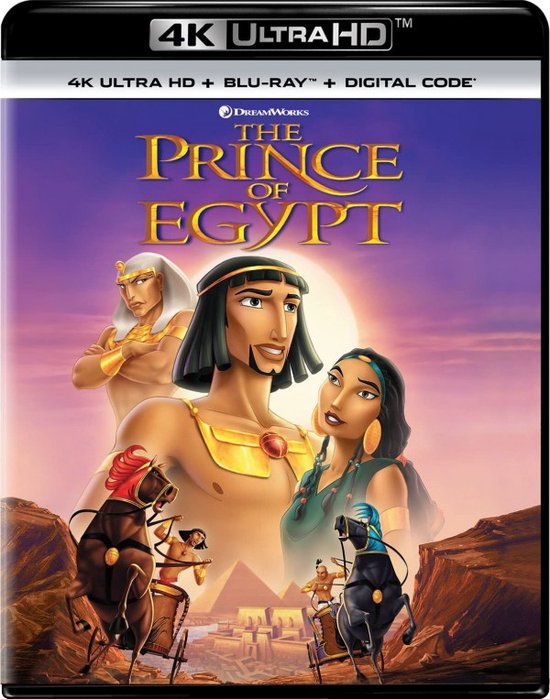 De prins van Egypte [Blu-Ray 4K]+[Blu-Ray]