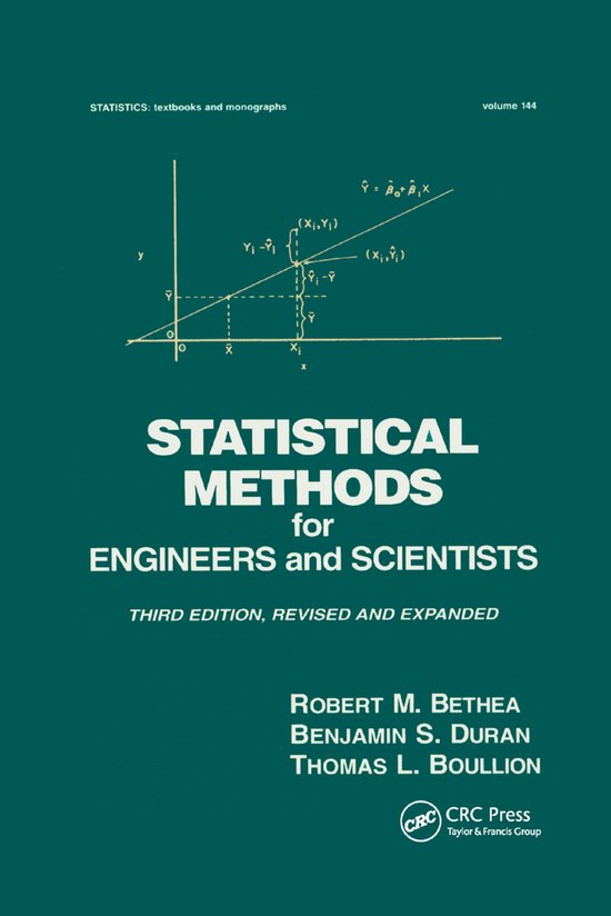 Statistics: A Series of Textbooks and Monographs- Statistica ... - cover