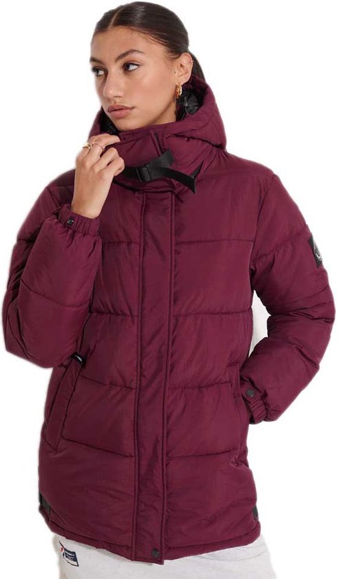 Superdry Expedition Cocoon Jasje Rood XL Vrouw