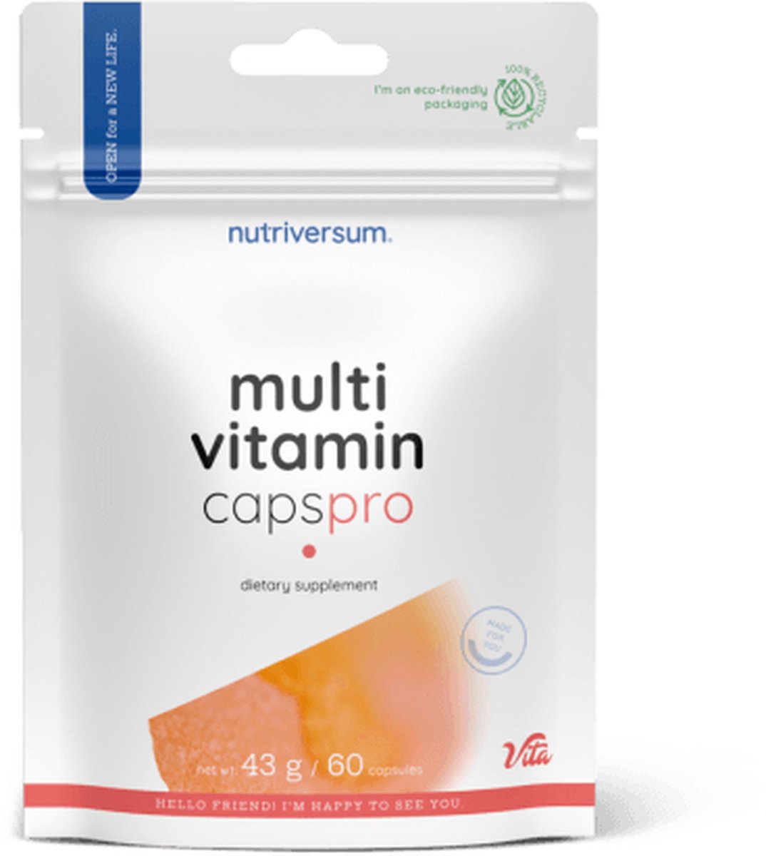 Vitaminen - Nutriversum - Multi Vitamine Pro - 60 Capsules - 60 Capsules