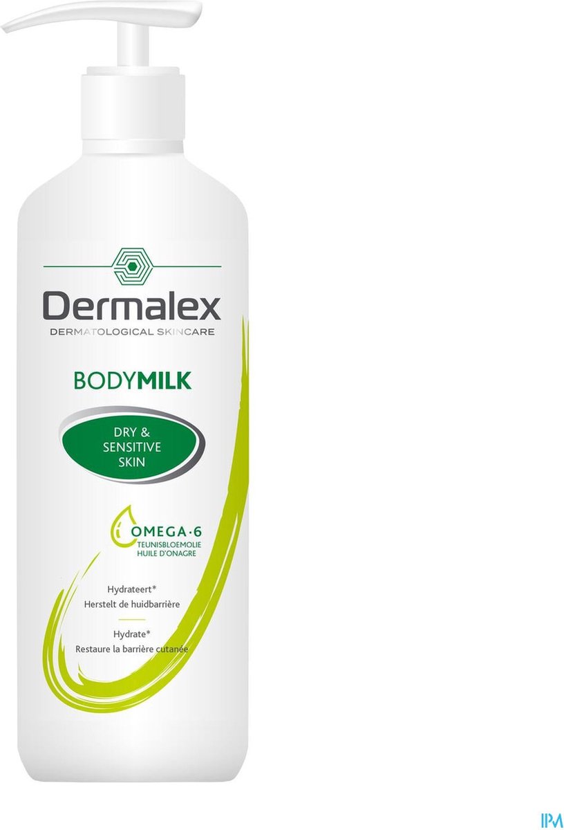 Dermalex Bodymilk droge en gevoelige huid 500ml