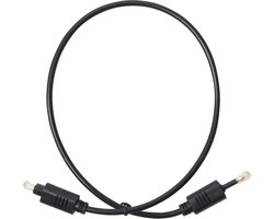 MUSIC STORE Optafeles kabel 0,5m Toslink male/3,5mm opt. jack - Glasvezelkabel