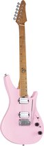 J & D DX-100 Electric Guitar (Bubble-Gum Pink) - ST-Style elektrische gitaar