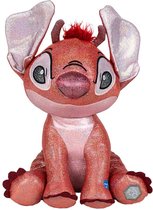 100 jaar Disney - Lilo & Stitch: Pluche 28cm met glitter en geluid - Leroy