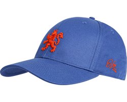 O.leo - Baseballpet - Blauw - Oranje Hollandse leeuw - Verstelbaar - Unisex