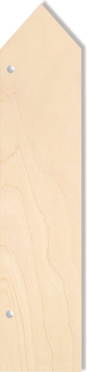 Creative Deco 5 x Houten Pijlenbord | 40 x 9 cm | Houten Multiplex Uitsparingen | Perfect voor Decoupage, Cadeau