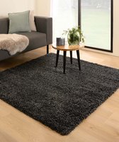 Tapis shaggy carré - Cosy Shaggy - anthracite 200x200 cm