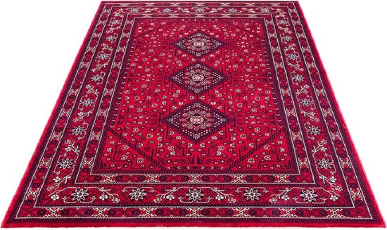 Karpet24 Tapis persan Classique – Tapis oriental en rouge riche – 200 x 290  cm | bol