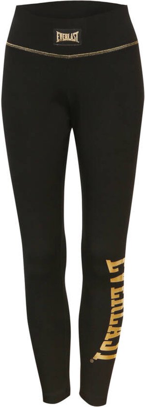 Everlast Hoxie 2 Legging - High Waist - Zwart met goud - M