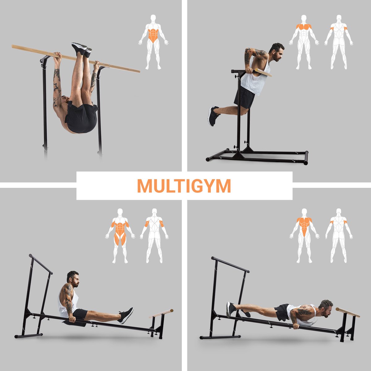 T-Trix Pull Up Station MultiGym thumbnail 2