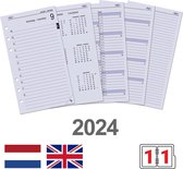 Kalpa 6211-24 Journal personnel à Rembourrage 1 jour par page NL EN 2024
