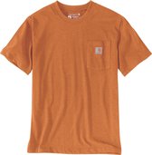 Carhartt K87 Pocket S/S T-Shirt Marmalade Heather-XL