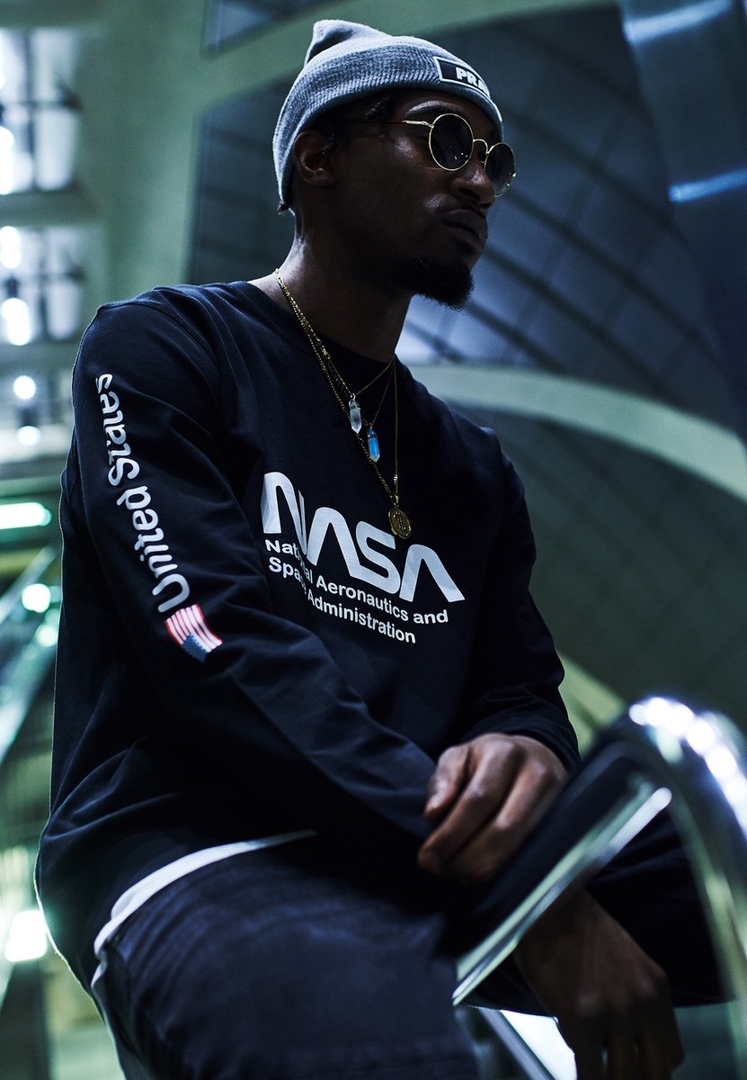 Mister Tee NASA NASA US Sweater/trui XS Zwart