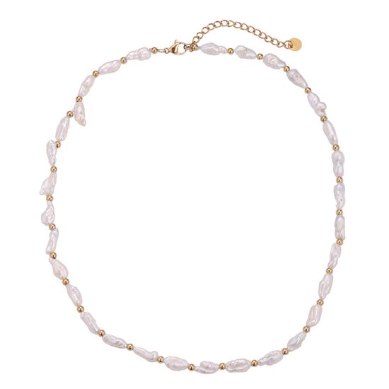 Unique Shaped Pearls collier, zoetwaterparel ketting