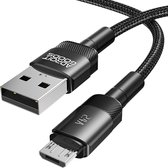 Câble AdroitGoods Micro-USB vers USB-A - 200 cm - Câble de charge rapide QC 2.0 - Nylon tressé