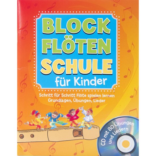 Blokfluit methode voor kinderen + CD