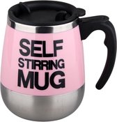 Livano Self Stirring Mug - Elektrische Beker - Zelfroerende Mok - Zelfroerende Beker - Cup - Koffie - Roze