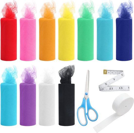 Glitter Tule Rokje Regenboog (Rainbow) Kopen