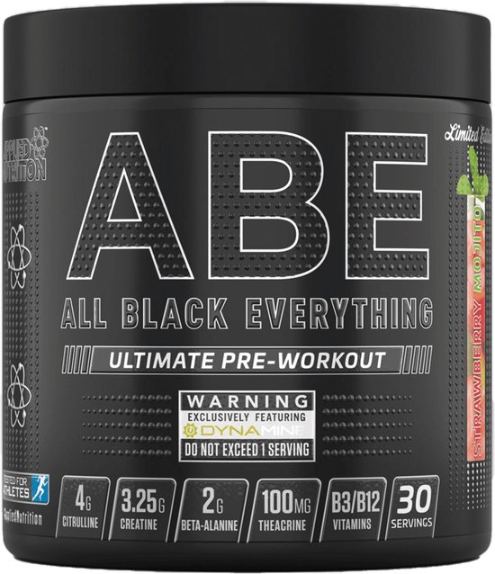 Applied Nutrition - ABE Ultimate Pre-Workout - 315 g - Strawberry Mojito Smaak - 30 servings